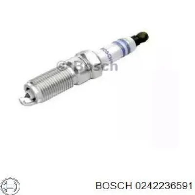 Свічки запалювання 0242236591 Bosch