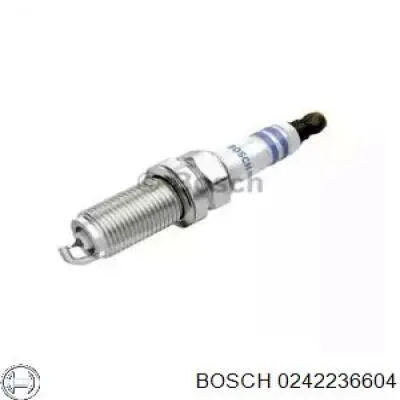 Свічки запалювання 0242236604 Bosch