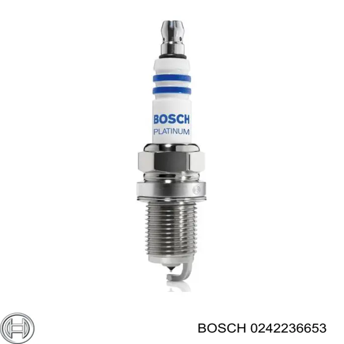 Свічки запалювання 0242236653 Bosch