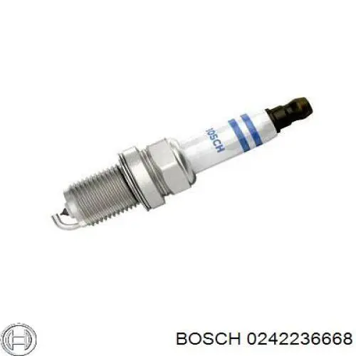 Свіча запалювання 0242236668 Bosch