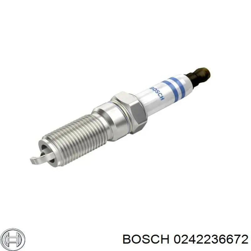 0242236672 Bosch свіча запалювання