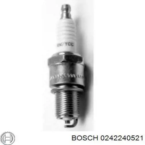 Купити 0242240521 Bosch Свічка запалювання