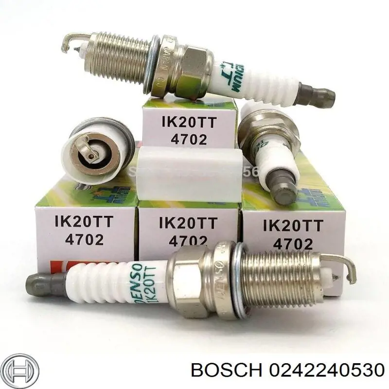 Свічки автомобільні Bosch 0242240530 ціна, від 4.24 USD
