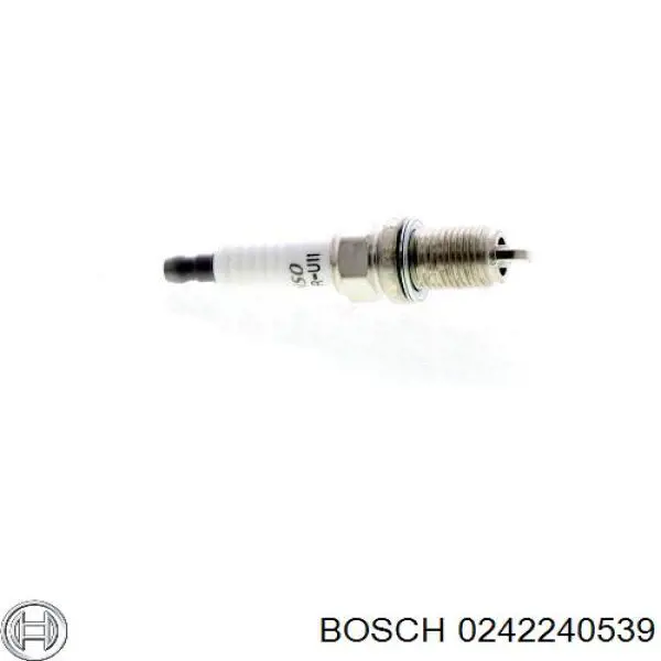 Свічки запалювання 0242240539 Bosch