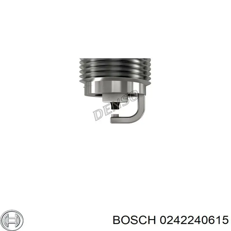 Свічки запалювання 0242240615 Bosch