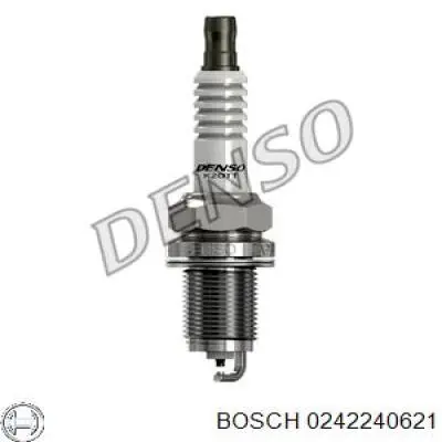Свічки запалювання 0242240621 Bosch