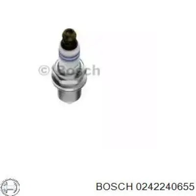 Свічки запалювання 0242240655 Bosch