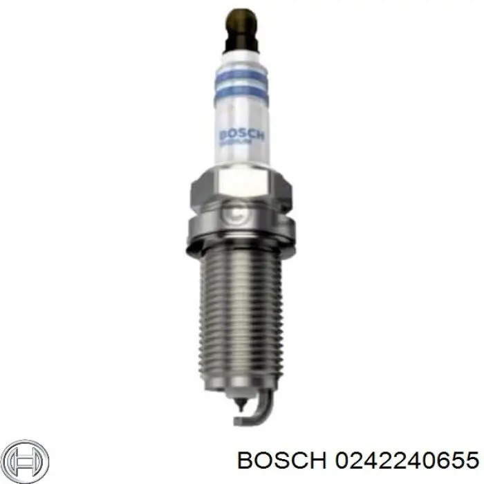 Свічки автомобільні Bosch 0242240655 ціна, від 17.11 USD