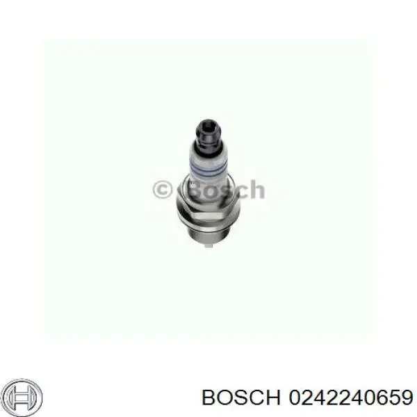 Свічки запалювання 0242240659 Bosch