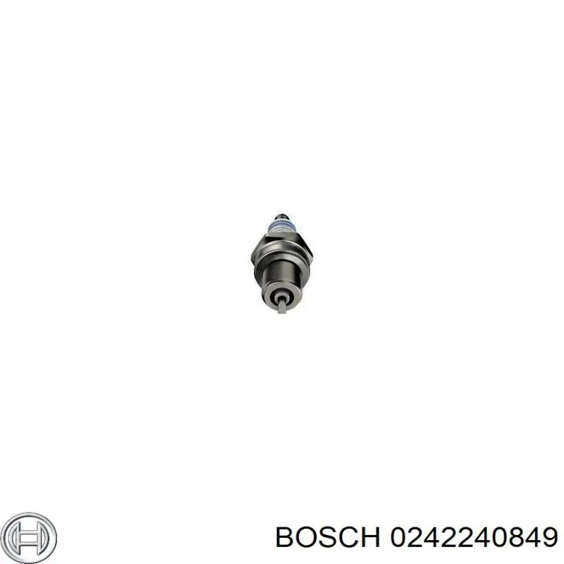 Свічки автомобільні Bosch 0242240849 ціна, від 9.95 USD