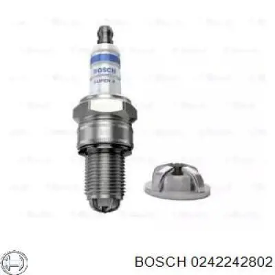 Свічки автомобільні Bosch 0242242802 ціна, від 4.81 USD