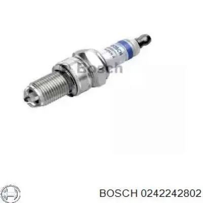 0242242802 Bosch Свіча запалювання