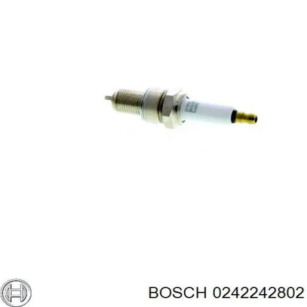 Свічки запалювання 0242242802 Bosch