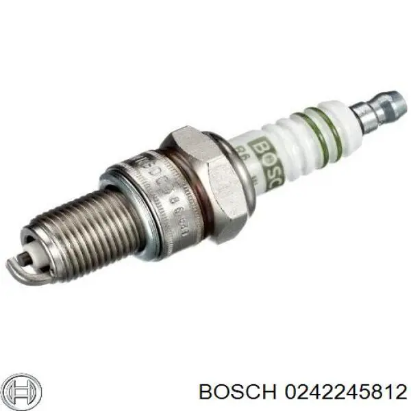 0242245812 Bosch Свіча запалювання