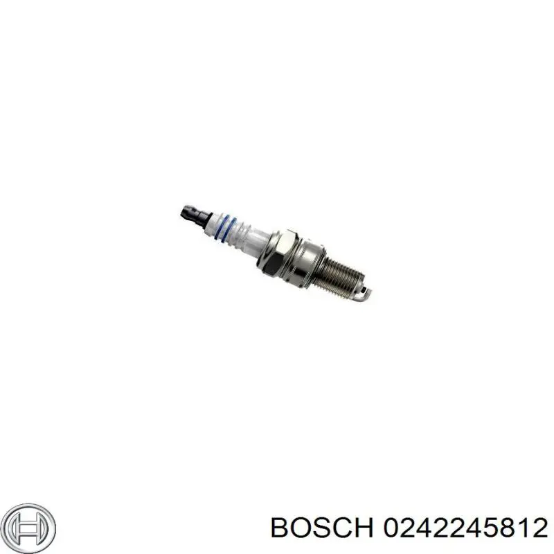 Свічки автомобільні Bosch 0242245812 ціна, від 2.13 USD