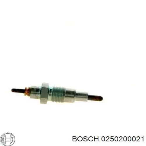 Свічка накалу 0250200021 Bosch