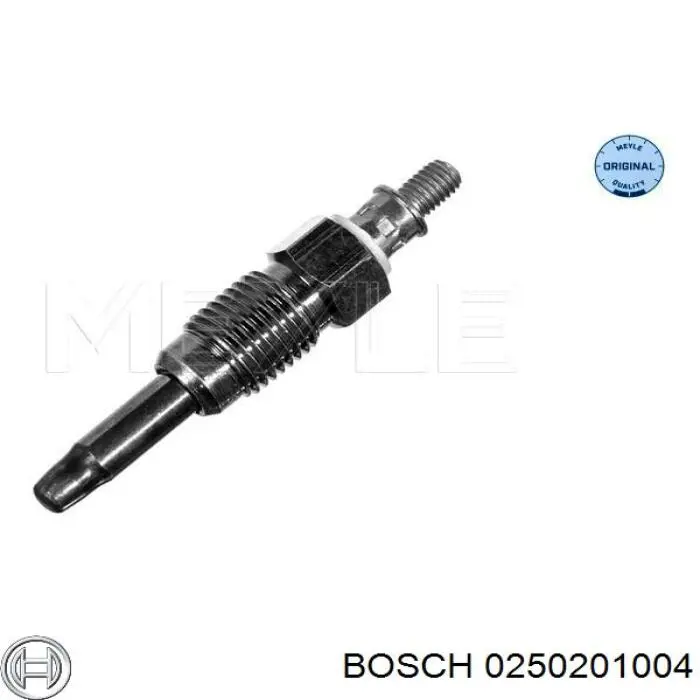 Свічка накалу 0250201004 Bosch