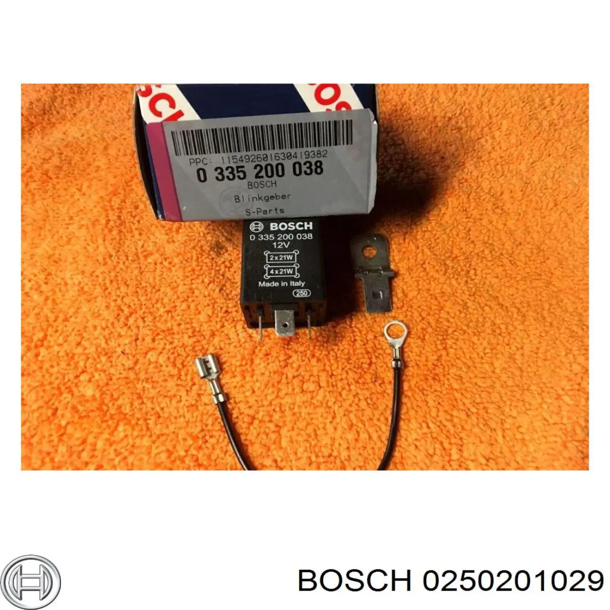 Свічка накалу 0250201029 Bosch