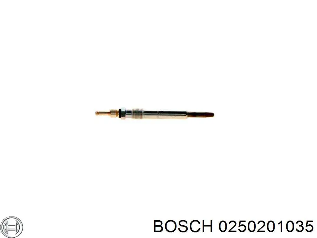 Свічка накалу 0250201035 Bosch