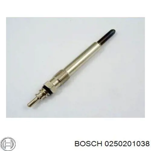 Свічка накалу 0250201038 Bosch
