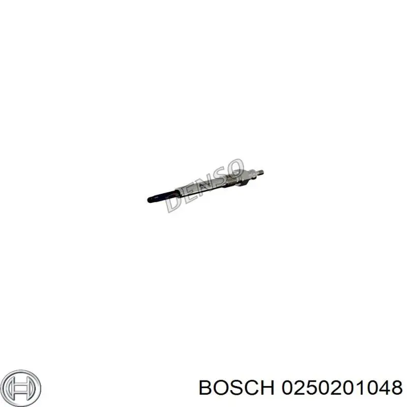 Свіча накалу Bosch 0250201048 ціна, від 8.32 USD