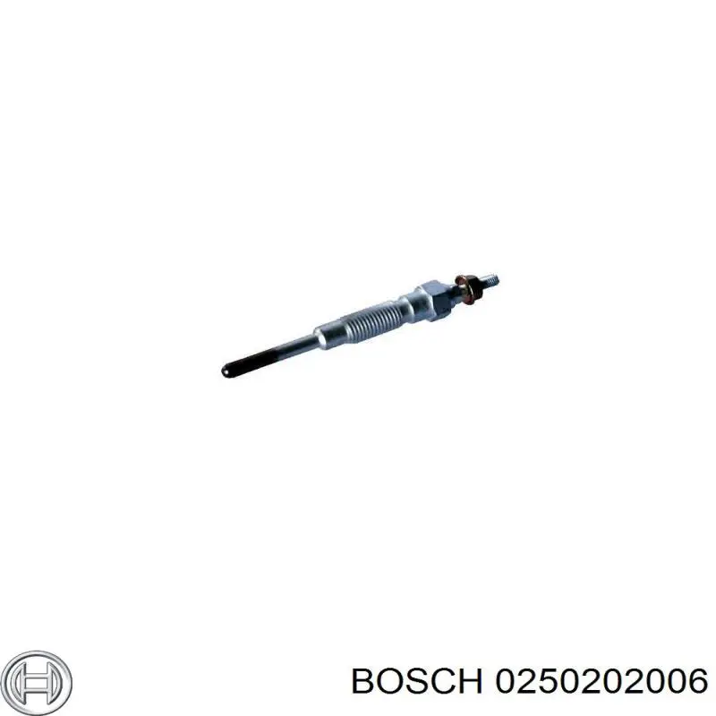 Свічка накалу 0250202006 Bosch