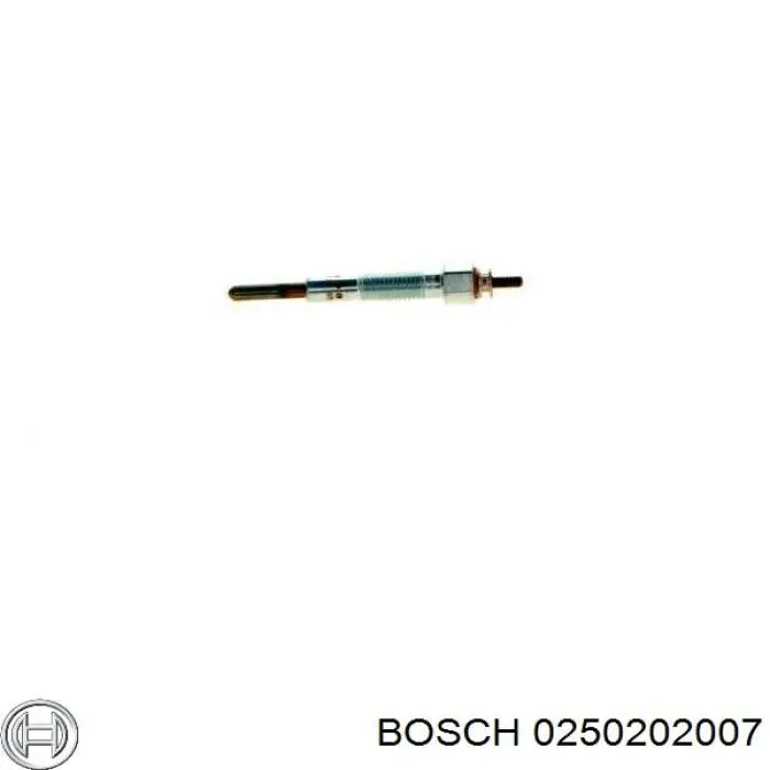 0250202007 Bosch свічка накалу