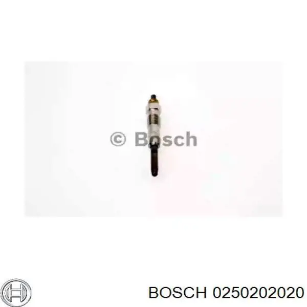 Свіча накалу Bosch 0250202020 ціна, від 7.41 USD