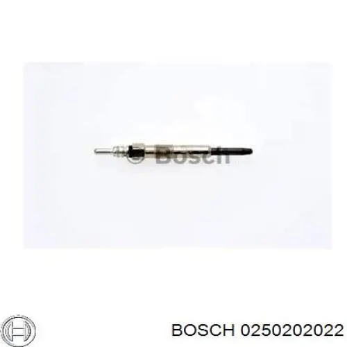Свічка накалу 0250202022 Bosch