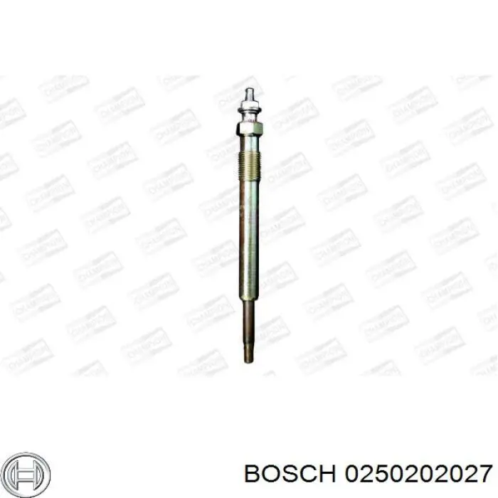 Купити 0250202027 Bosch Свічка накалу