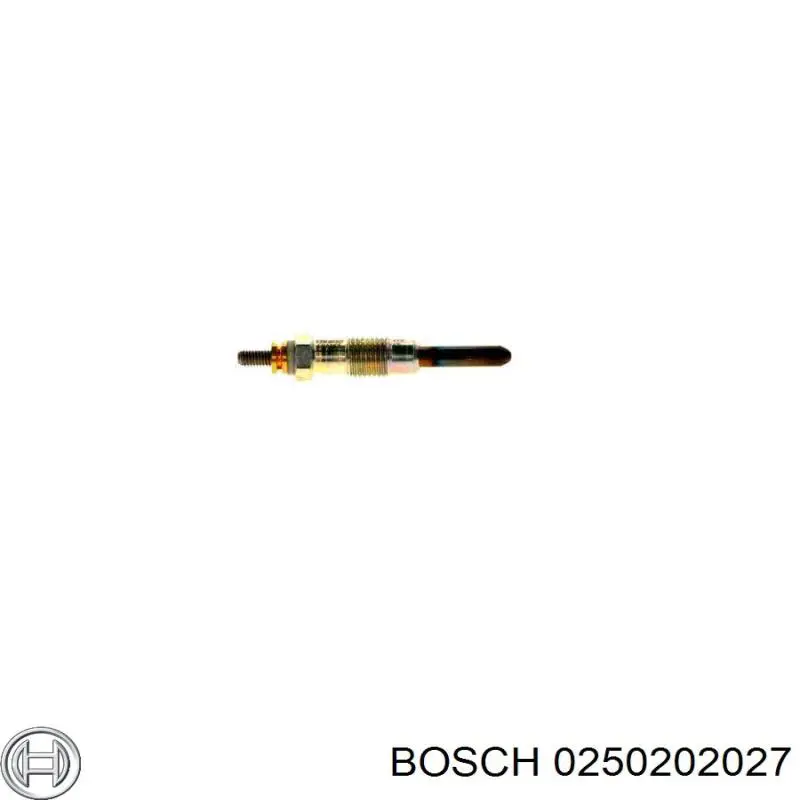 Свічки запалювання Bosch 0250202027