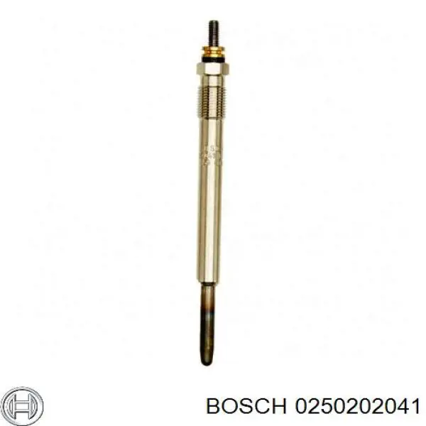 Свічка накалу 0250202041 Bosch