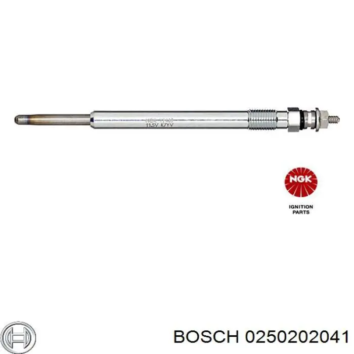 Купити 0250202041 Bosch Свічка накалу