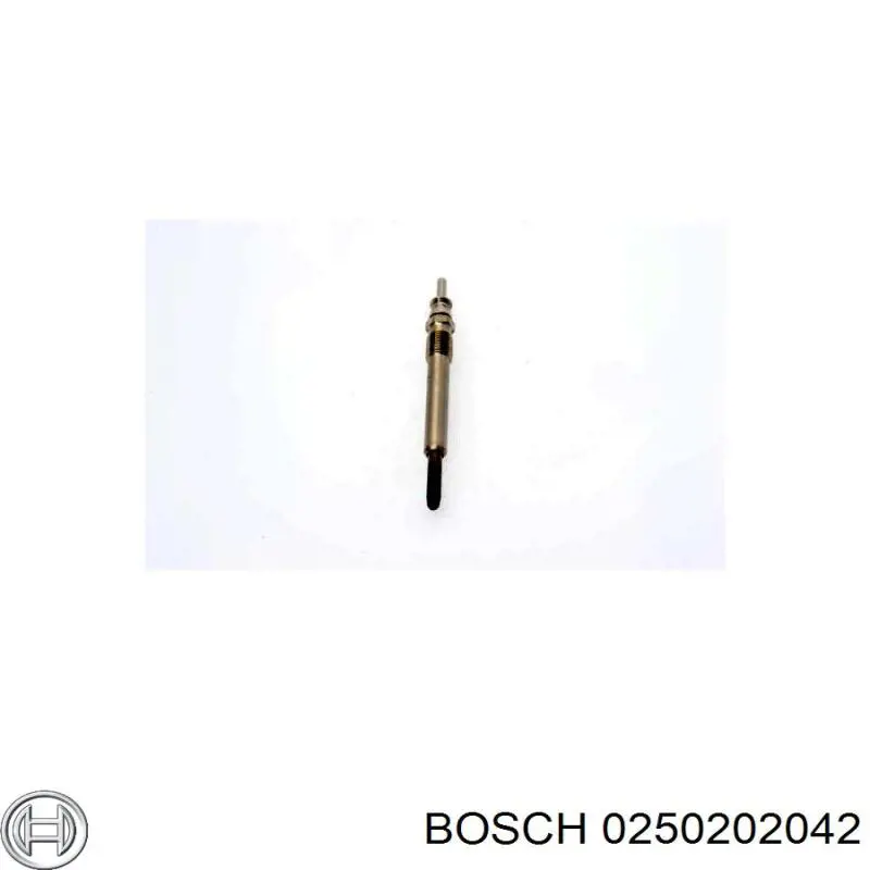 0250202042 Bosch свічка накалу