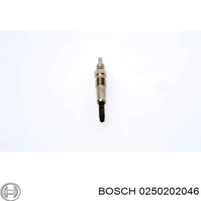Свіча накалу Bosch 0250202046 ціна, від 9.05 USD