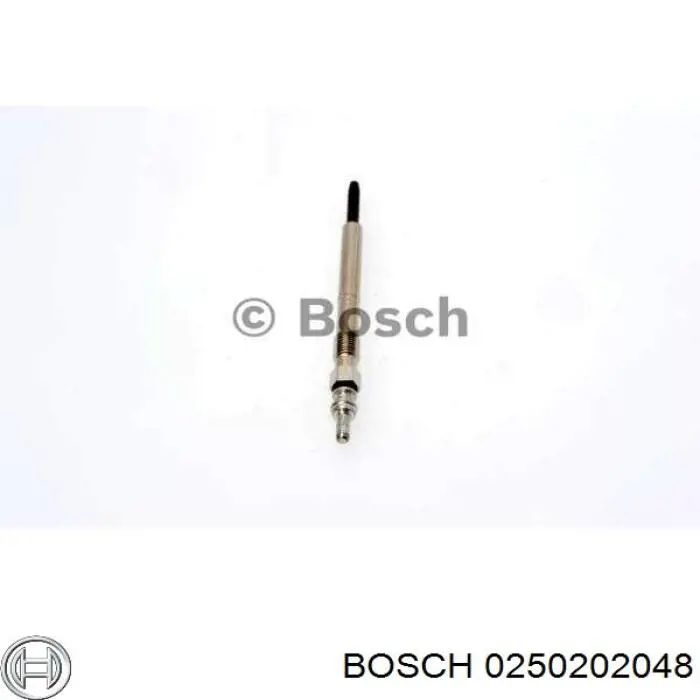 Свічка накалу 0250202048 Bosch