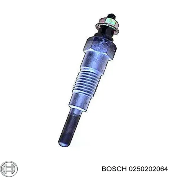 Свіча накалу Bosch 0250202064 ціна, від 4.95 USD