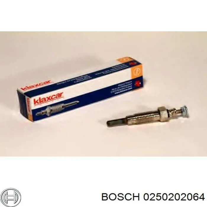 0250202064 Bosch Свічки розжарювання
