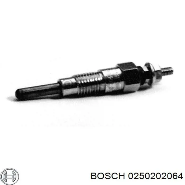 Свічка накалу 0250202064 Bosch