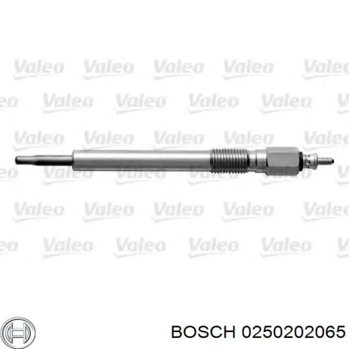 Свічка накалу 0250202065 Bosch