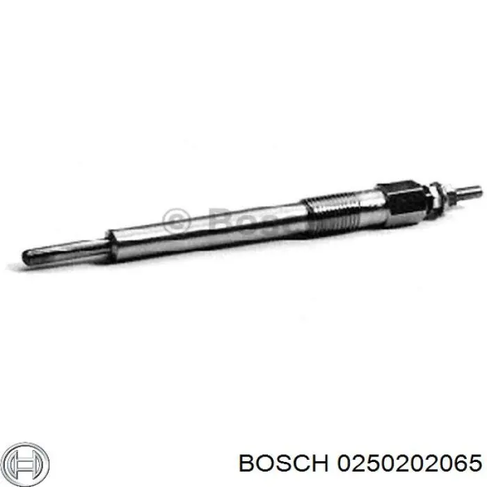 Свічка накалу 0250202065 Bosch