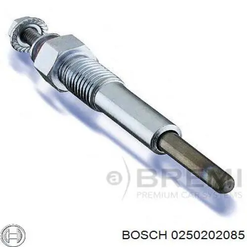 Свічка накалу 0250202085 Bosch