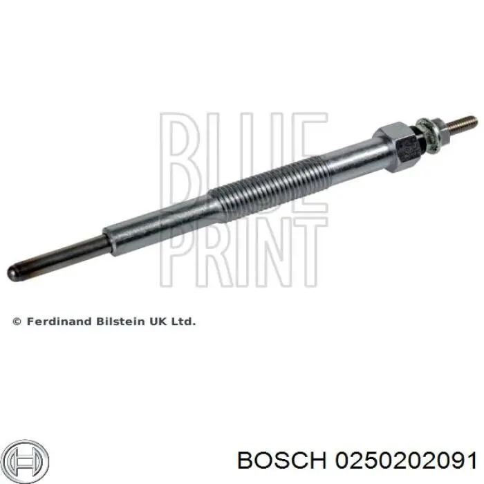 250202091 Bosch Свічки розжарювання