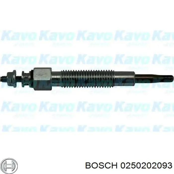 Свіча накалу Bosch 0250202093 ціна, від 11.47 USD