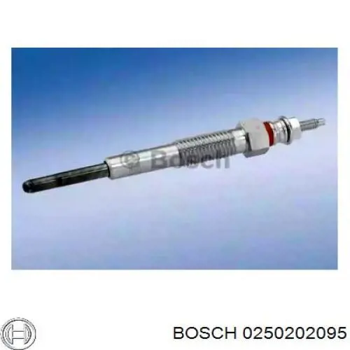 Свічка накалу 0250202095 Bosch