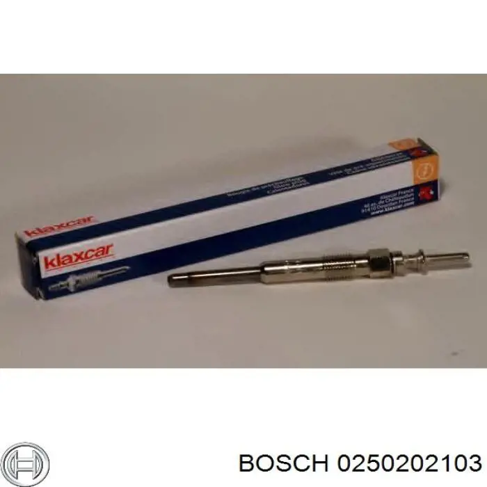 0250202103 Bosch Свічки розжарювання