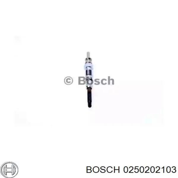 Свічка накалу 0250202103 Bosch