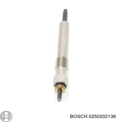 Свіча накалу Bosch 250202136 ціна, від 7.85 USD