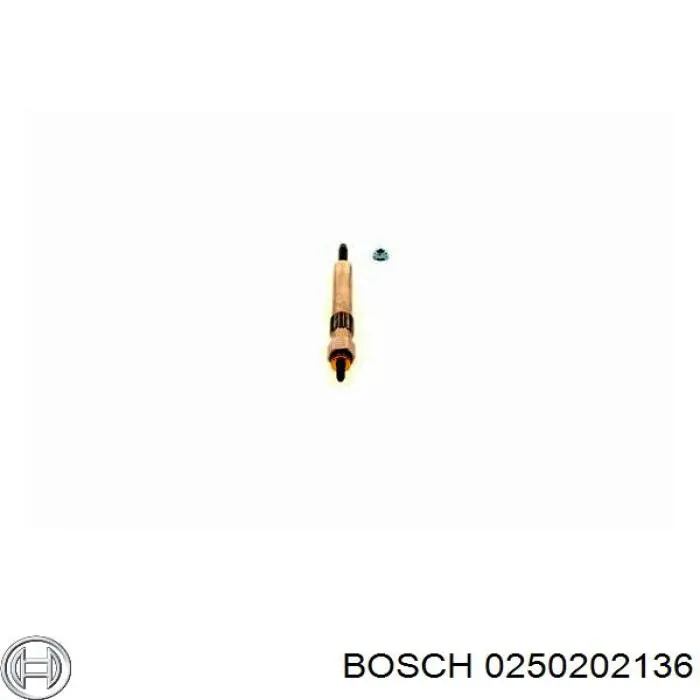 0250202136 Bosch свічка накалу
