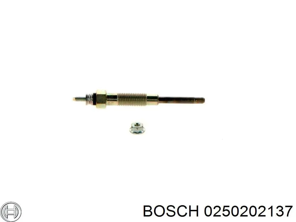 0250202137 Bosch свічка накалу